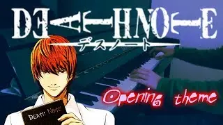 Death Note - Opening Theme | The world (Nightmare) - Piano (Sheets)
