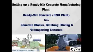 Setting up a Ready-Mix Concrete Manufacturing Plant