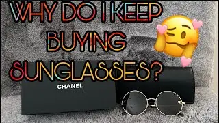 CHANEL CC ROUND 54MM SUNGLASSES FIRST IMPRESSIONS & UNBOXING + TRY-ON