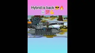 Hybrid is back 😎🔥☠️💯💪#homeanimations #tank_cartoon #shortsfeed #edit #shorts