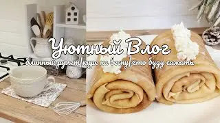 🏡 Уютный Влог ✨ печём блины 🥞 что буду сеять в этом году 🍅🌿 убираю зимнюю посуду  🍽️
