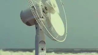 Hurricane Stand Fan Dance