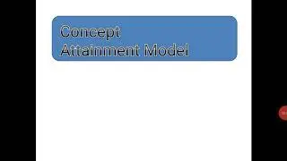 Concept attainment model