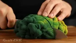 Satisfying AI ASMR Glass Cutting Video