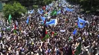 Anti-fraud movement, the protest photos and commentator
