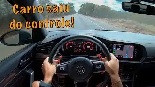 ACELEREI TUDO QUE DEU NO JETTA GLI - (Deu muito errado!)