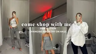 COME SHOP WITH ME AT H&M | new in summer | changing room try on haul