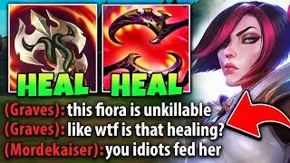 I INVENTED A FIORA MID BUILD THAT CAN 1V5 THE ENEMY TEAM (THIS IS SO BROKEN)