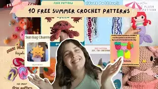 10 Free Summer Crochet Patterns