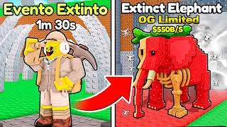 💀 EXTINTOS INSANOS! ADM ATIVOU 8X SORTE POR 1 HORA NO EVENTO E... (ROUBE UM BRAINROT)