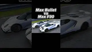 Max Bullet vs Max F90 Drag Race #drivezoneonline #shrots #games