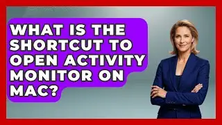 What Is The Shortcut To Open Activity Monitor On Mac? - The Time Management Pro