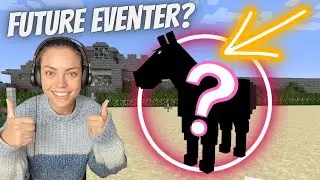 Taming and riding our first chosen SWEM horse! *SWEM* Equestrian Minecraft