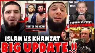 Islam vs Khamzat FIGHT Update! | Ilia Topuria vs Paddy Pimblett NEXT? | MMA News
