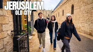 Walking Streets Jerusalem Old City 4K | No Commentary