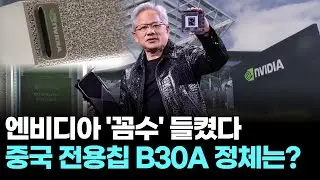 엔비디아 '꼼수' 들켰다&hellip;중국 전용칩 B30A 정체는?