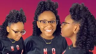 HOW TO HALF UP HALF DOWN CROCHET STYLE  | HAIR TUTORIAL | SHANISE NICOLE