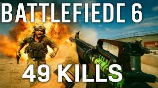 49 KILLS on Rush in Battlefield 6 Beta &ndash; Pure Gameplay, No Commentary