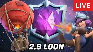 Beating MIDLADDER With Balloon Cycle #shorts #clashroyale