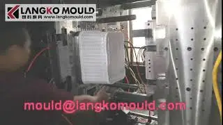 plastic rattan basket mould