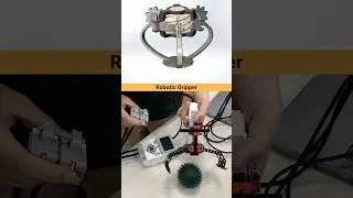 Robotic Gripper 🦾 Mechanical Mechanism 3D cad design & Animation #solidworks #3dmodeling