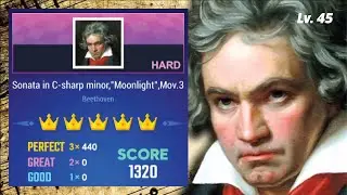 Tap Music 3D | Beethoven - Sonata in C-Sharp Minor, 