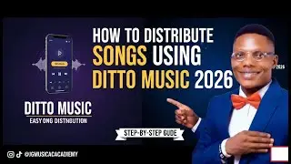 Как распространять песни с помощью Ditto Music в 2026 году