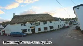 A sunset drive with us production 26/02/23.  Stokeinteignhead - Rocombe - Daccombe Devon countryside