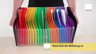 TimeTEX Steh-F&auml;chermappe A4-Plus XXL