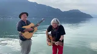 George Borowski and Tim O&rsquo;Connor (Bliss performed at Lac du Bourget , Savoie , France