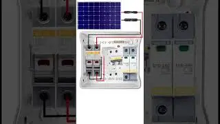 How to Wire DC Fuse, SPD & MCB for Solar Panels & Inverter 🔧 | Safe Solar Setup