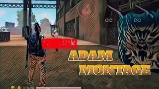 Free Fire  Montage| Free Fire Adam Montage By GHOST KILLER