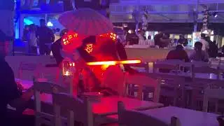 Unforgettable Thalassa Night 🌊✨ Dance + Fire Show 🔥 | Food Vibes Only|Goa Diaries 
