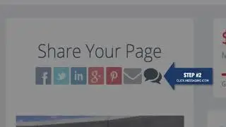 Share Fundraising Page via Mobile Device