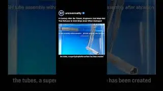 Engineers Just Made Metal That Refuses to Sink Titanic Like Ships Even When Damaged #tech #shorts