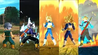 Dragon Ball Sparking Zero: все трансформации стволов и предельные атаки 4K 60 кадров в секунду