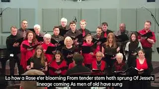 TCBC Christmas Choir Sings Lo How A Rose