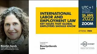 International Labor & Employment Law, key issues employers should know