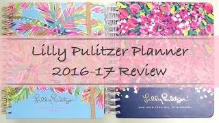 Lilly Pulitzer Planner 2016-17 Review