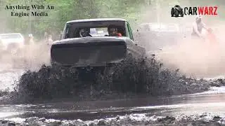 BFE MUD BOG 2020 - HALF-ASSED MEGA TRUCK DIGS IN HARD MUDDING
