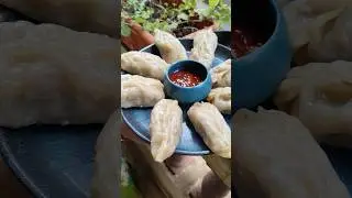 Street Style Veg Momos Odia Recipe 😋| 14 Sec Fast Momos | #Shorts