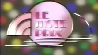 TF1 - G&eacute;n&eacute;rique Le Juste Prix (1991)
