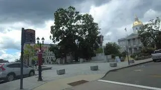 Concord, New Hampshire - [4K] Downtown Tour