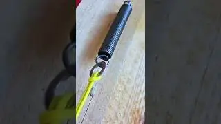 Genius Hack for Installing Strong Springs! #technique #interesting #knowledge #SpringHack