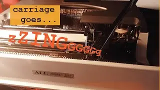 How to Fix &ldquo;Zinging&rdquo; / Runaway Carriage on a Typewriter &ndash; Escapement Pawl Spring - for ALL machines