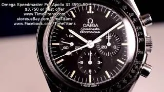 Omega Speedmaster Professional Apollo XI 3591.50 Cal 861 Full Set 42MM Manual Winding