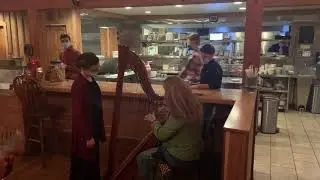 Silent Night played by Anne Meredith Frey at Cafe Homestead
