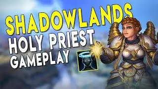 Shadowlands HOLY PRIEST Dungeon Gameplay - Kyrian Covenant & SW:Pain Legendary | WoW BETA