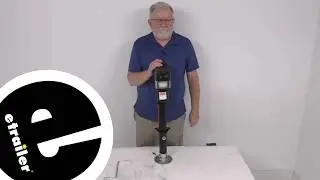 etrailer | Detailed Breakdown of the Electric Jack w/ Footplate