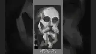 5 Value Shading in monochrome.
